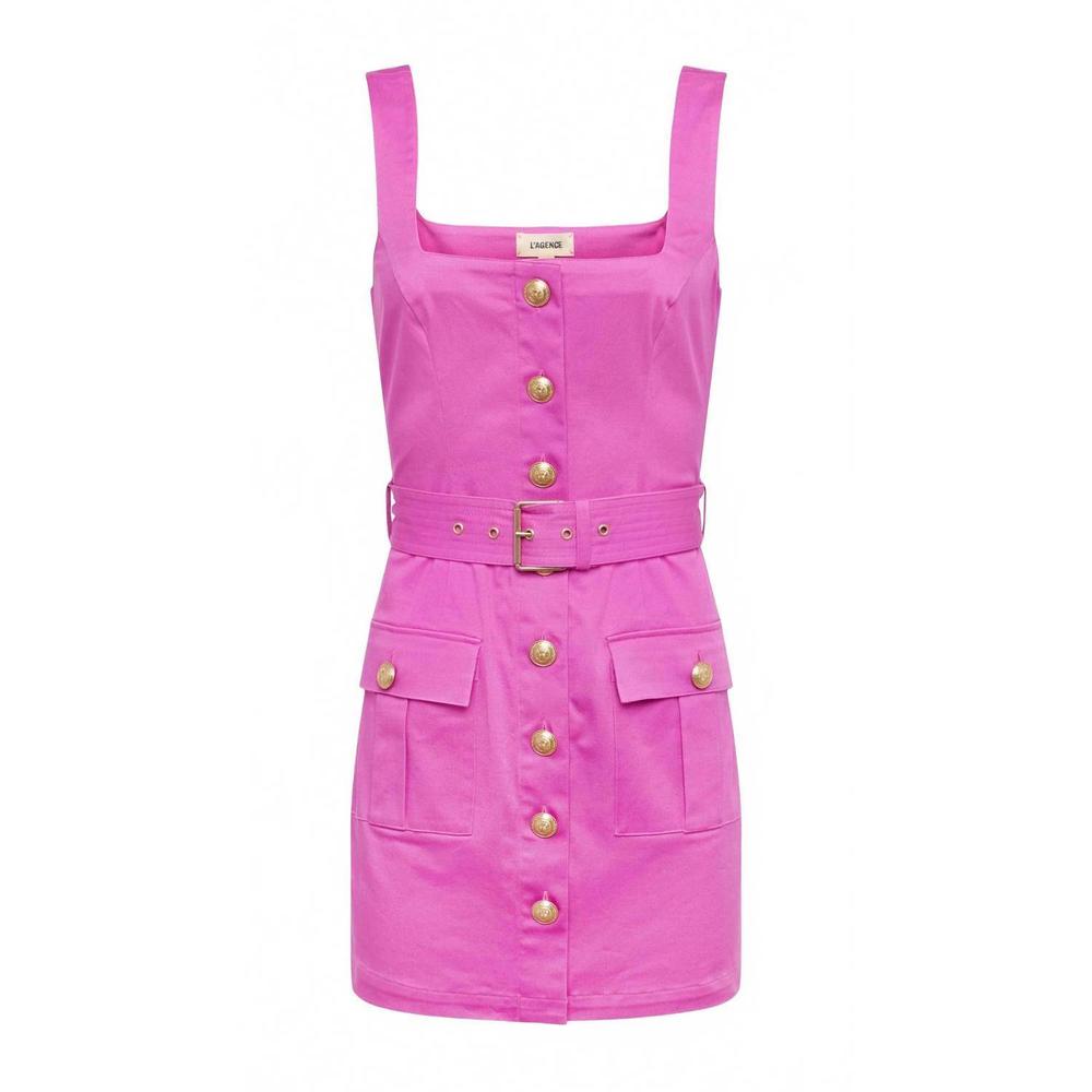 L'AGENCE Pink Mini Dress - Picture 5 of 6